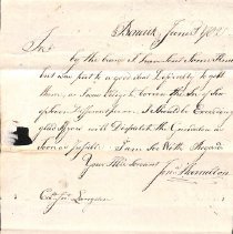 Jonathan Hamilton to John Langdon